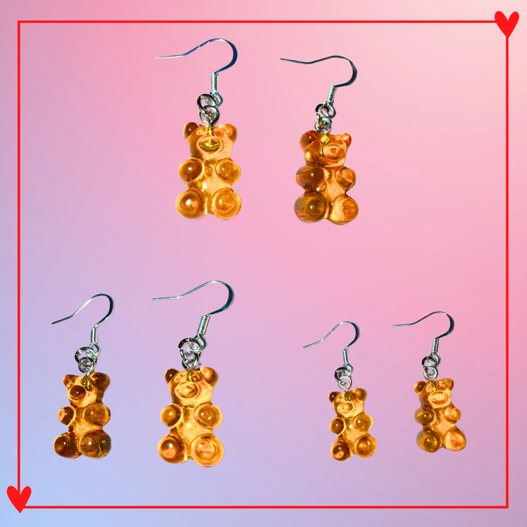 Gummy Bear Earrings