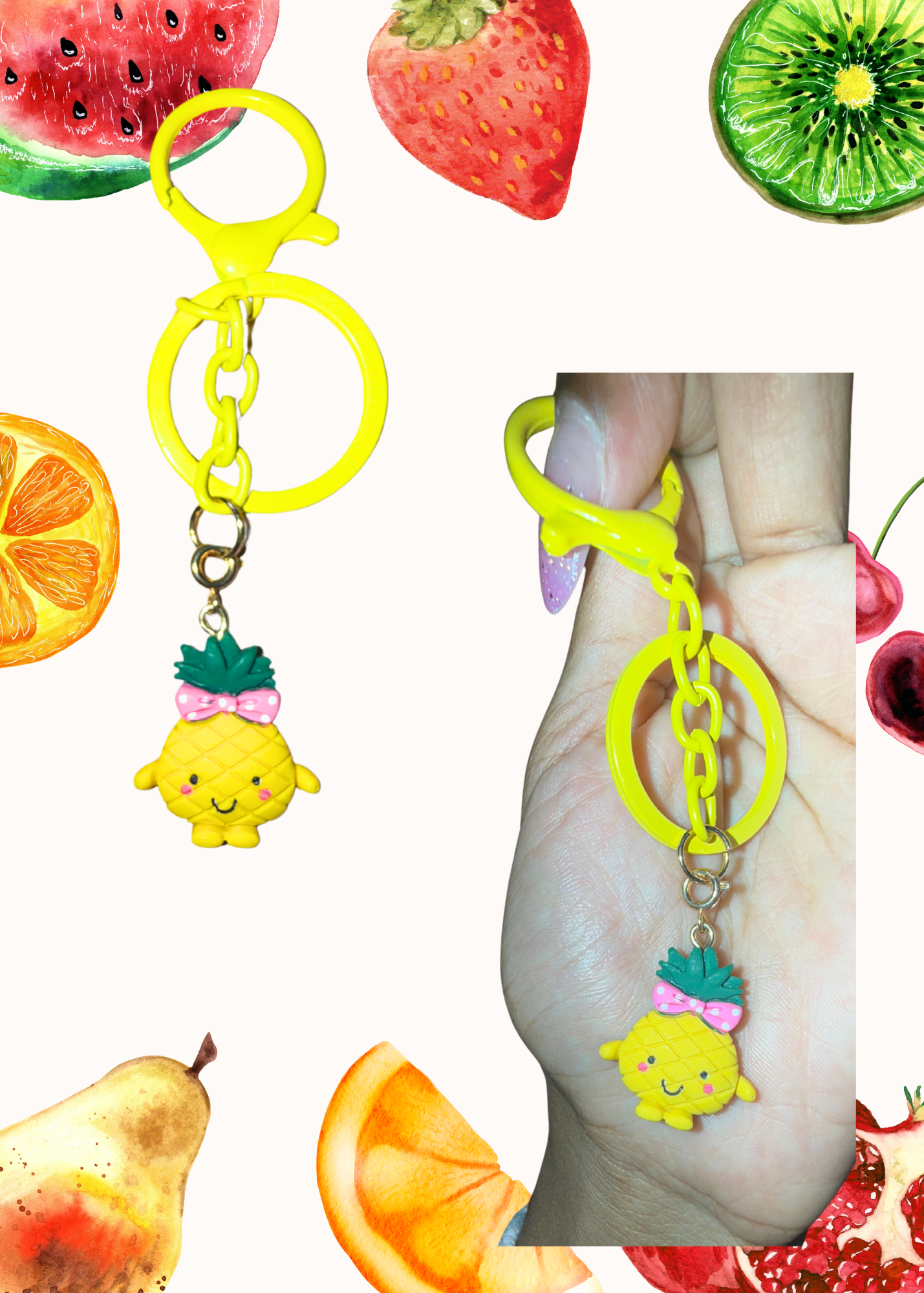 Tutti Frutti Keychain