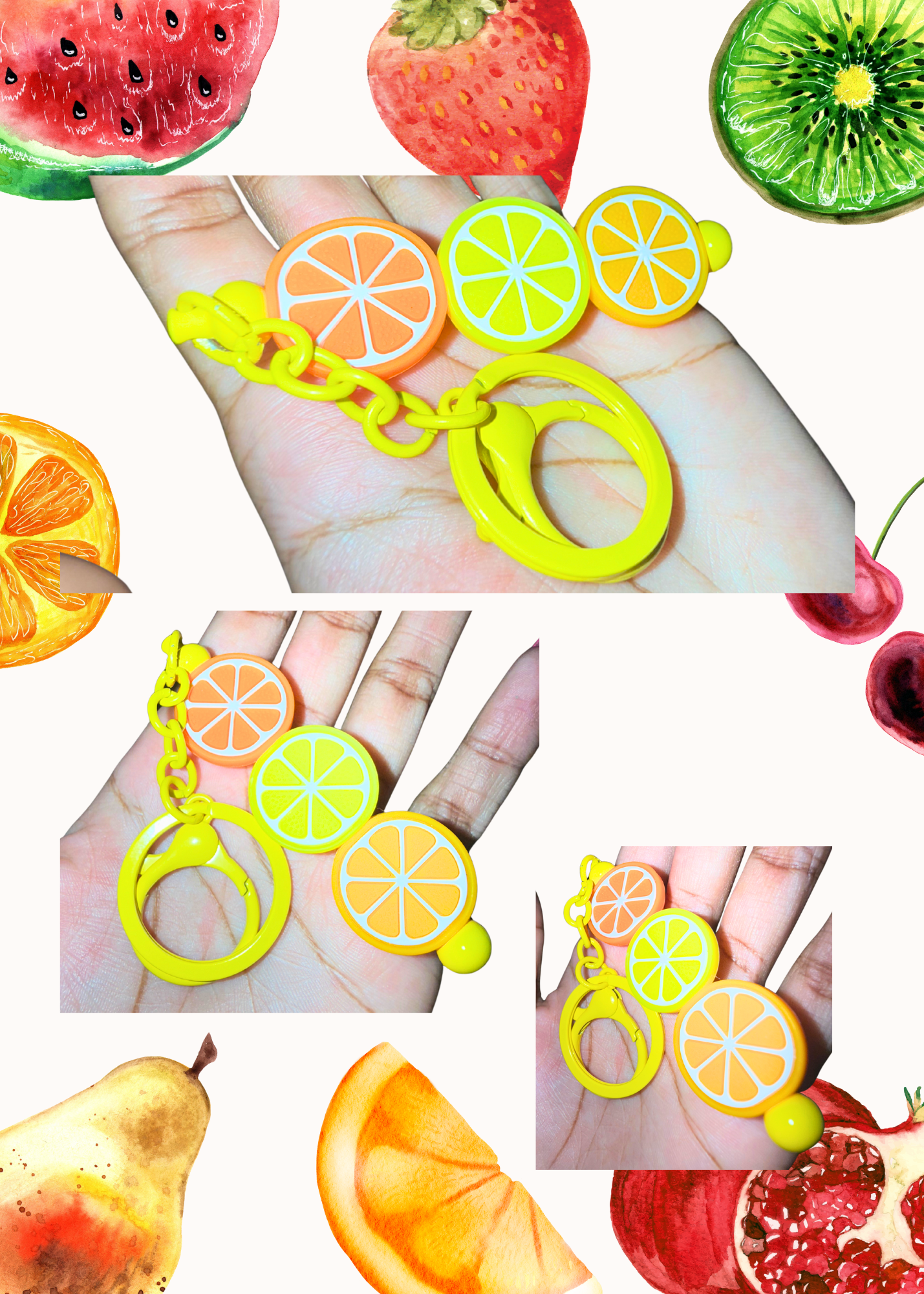 Tutti Frutti Keychain