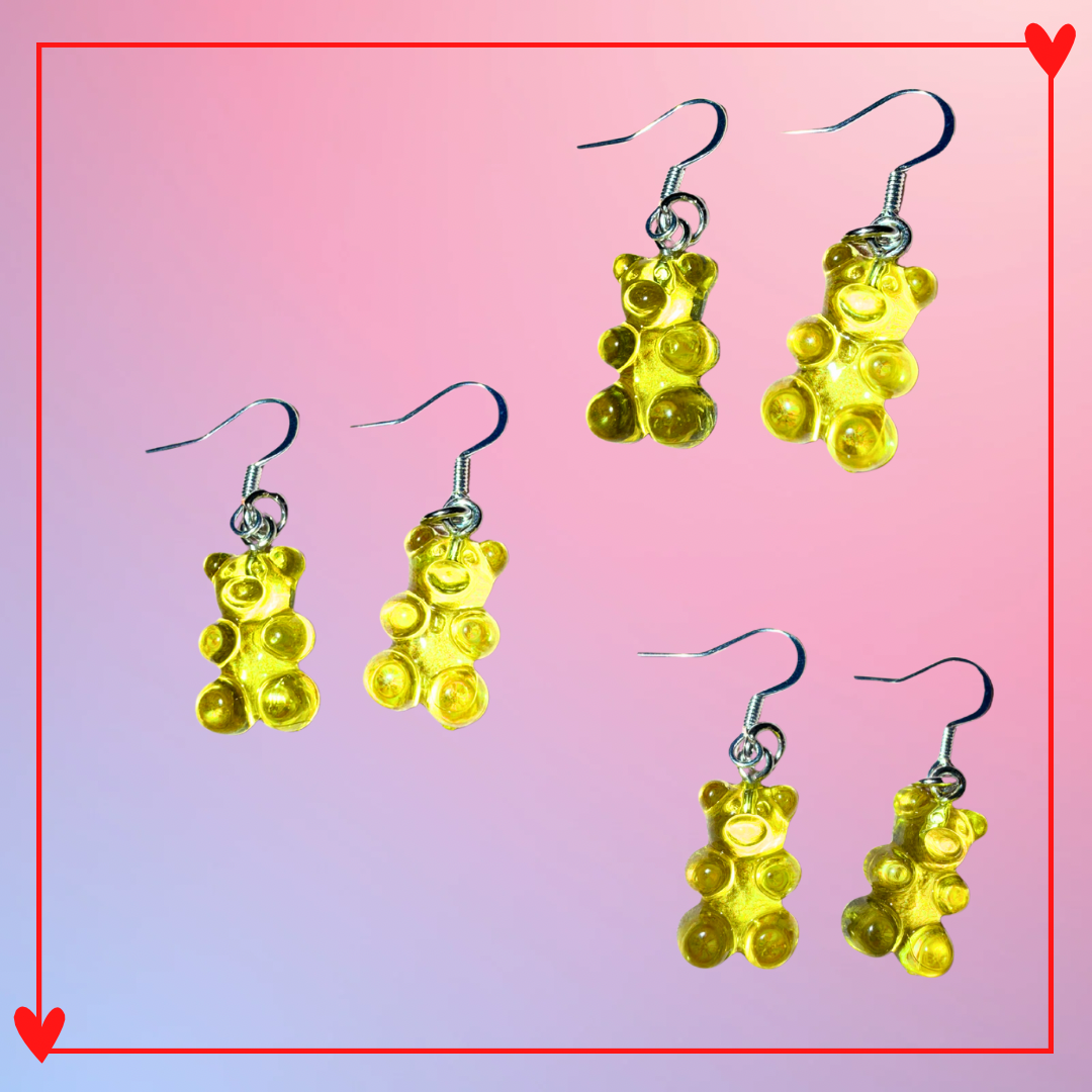 Gummy Bear Earrings