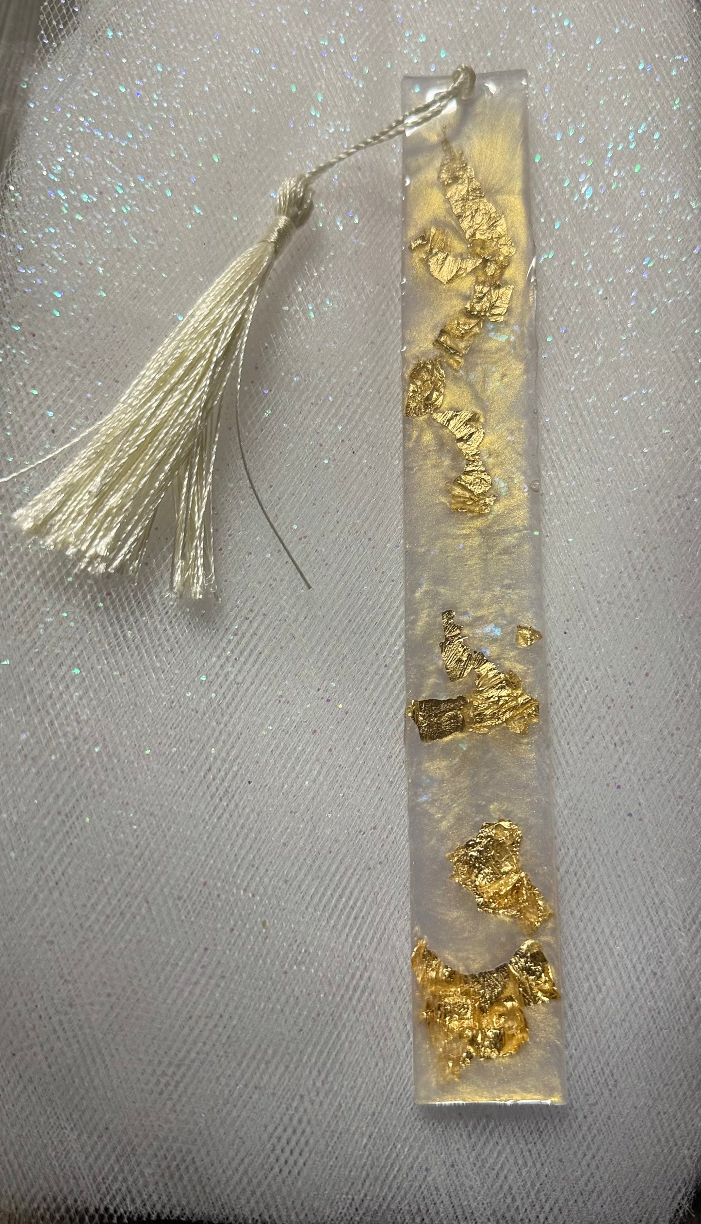 Heavenly Resin Bookmark