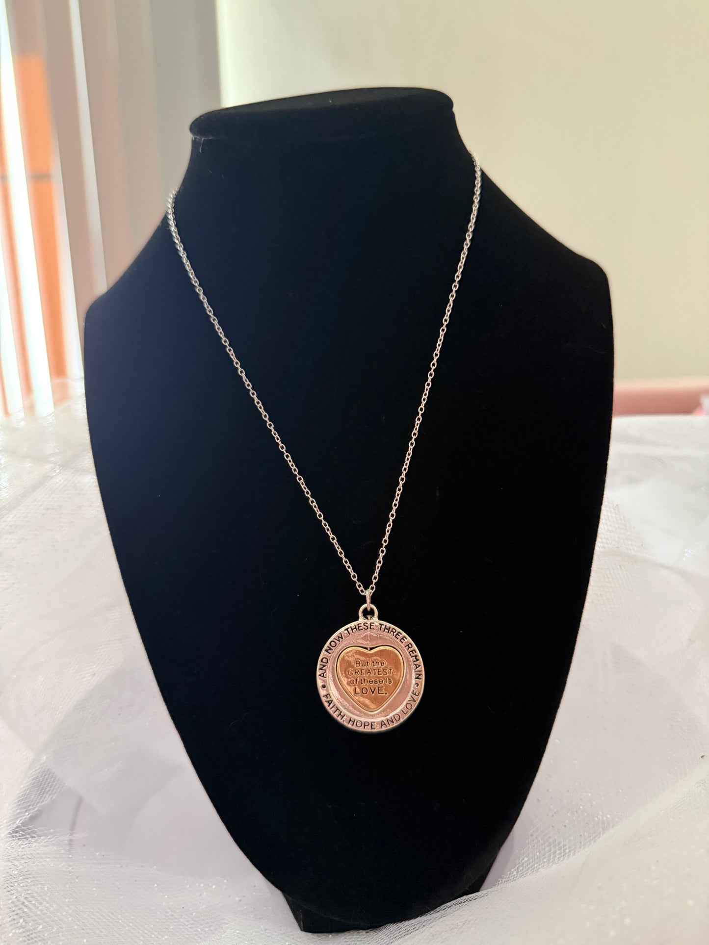 1 Cor 13:13 Necklace