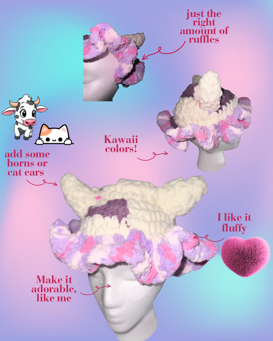 Surprise Me! Ruffle Hat