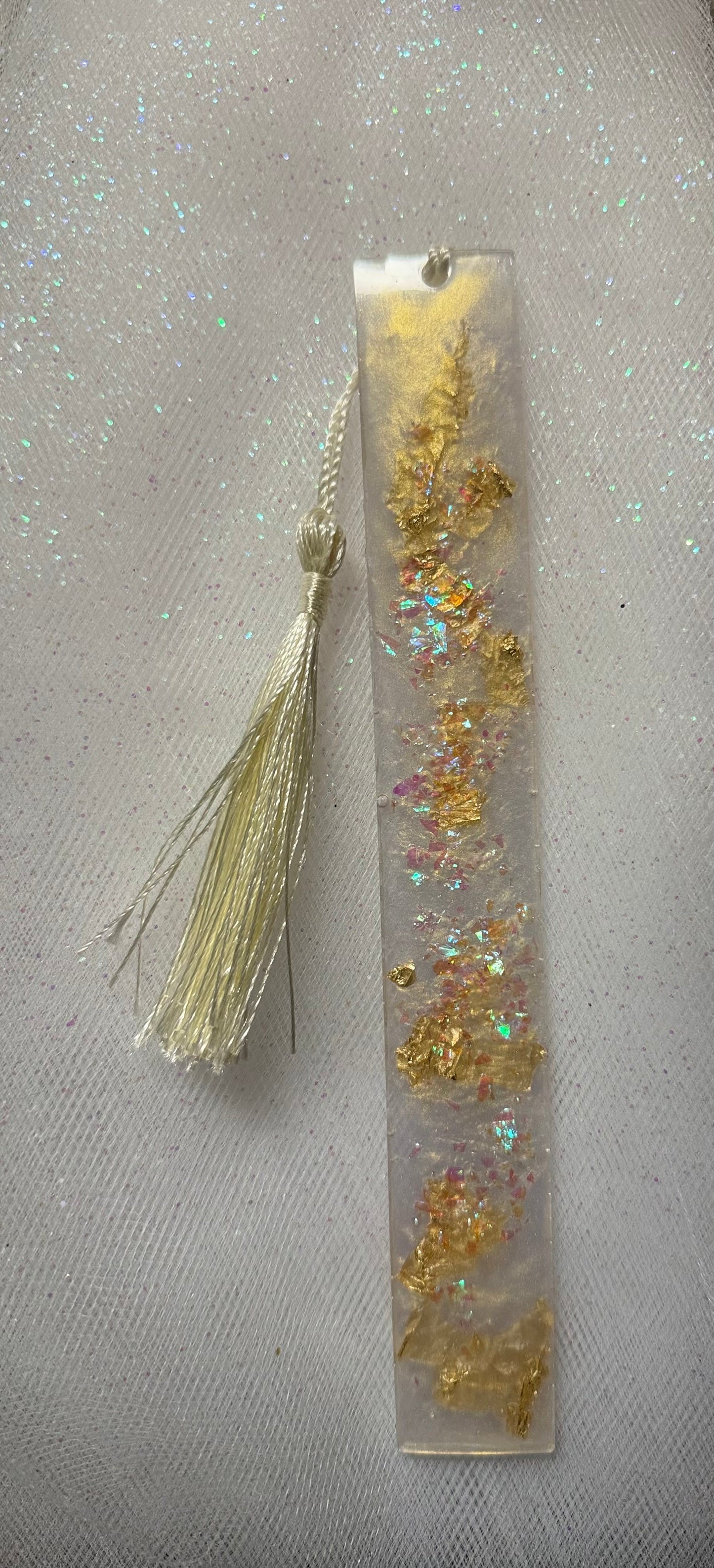 Heavenly Resin Bookmark