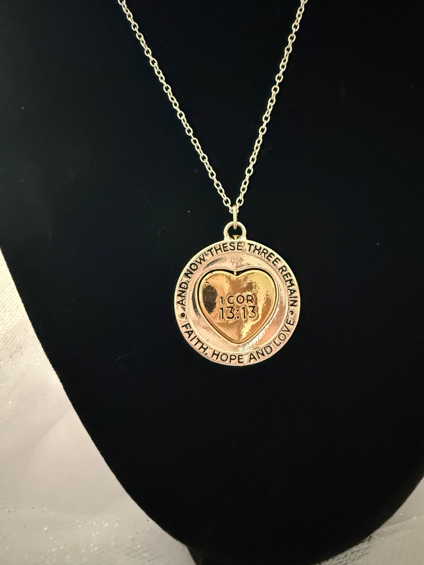 1 Cor 13:13 Necklace