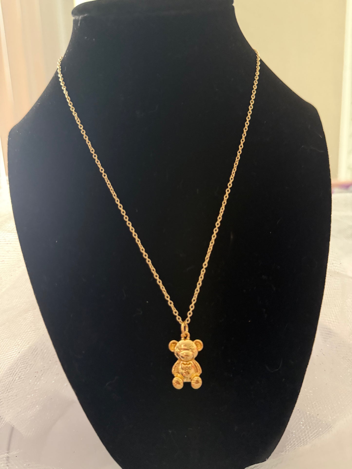 Teddy Bear Necklace