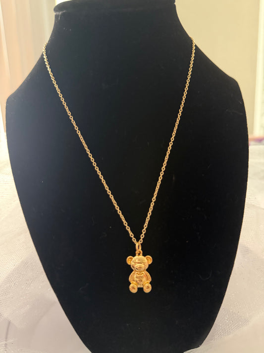 Teddy Bear Necklace